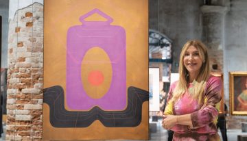 En Venecia. Amalia Amoedo: su paso por la Bienal, su compromiso con el arte y los recuerdos de su infancia