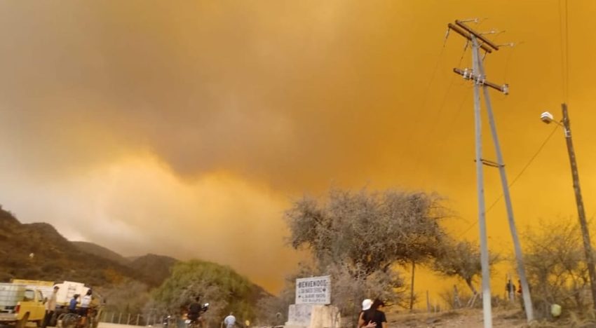 Incendios en Córdoba: este mes se quemaron unas 40.000 hectáreas, con el norte del Valle de Punilla muy dañado