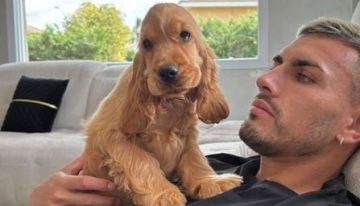 Leandro Paredes presentó a su mascota: qué raza es y el nombre especial que le puso