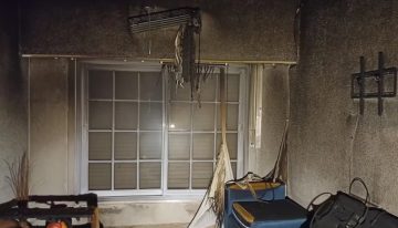 Así quedó la casa de “La Tota” Santillán tras el incendio que provocó su muerte