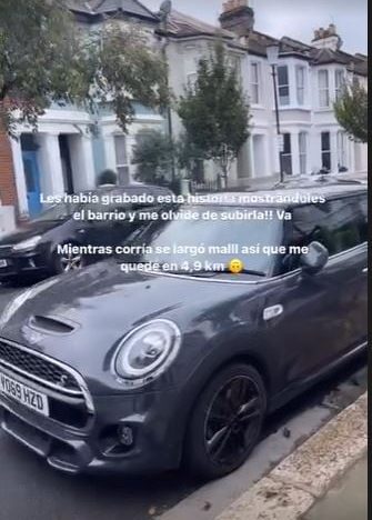 Sofía Terrile viajó a Londres por una beca de estudio y mostró el barrio donde se instaló: “Está muy lindo”