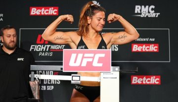 Temblores y llanto: el impactante pesaje de la argentina Ailín Pérez que encendió las alarmas en la UFC