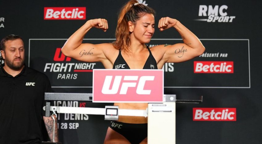 Temblores y llanto: el impactante pesaje de la argentina Ailín Pérez que encendió las alarmas en la UFC