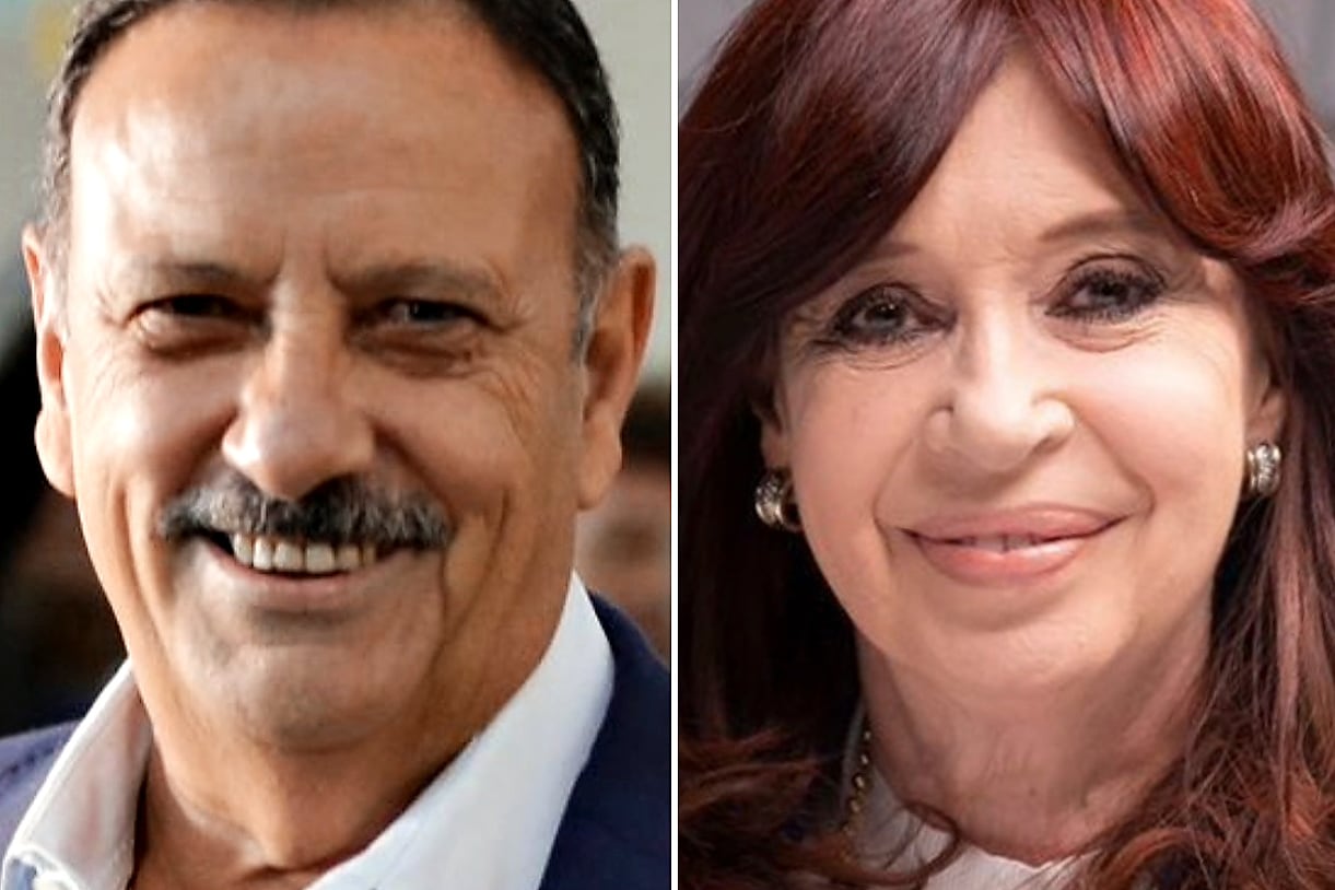 Ricardo Quintela y Cristina Kirchner