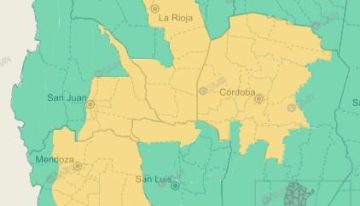 Alerta amarilla por fuertes lluvias para este miércoles 9 de octubre: qué zonas se verán afectadas