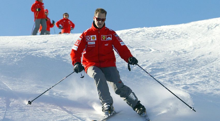 Michael Schumacher hizo su primera aparición a 11 años del terrible accidente que sufrió en los Alpes