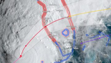 Trayectoria del huracán Milton hoy: su impacto sobre Florida luego de tocar tierra