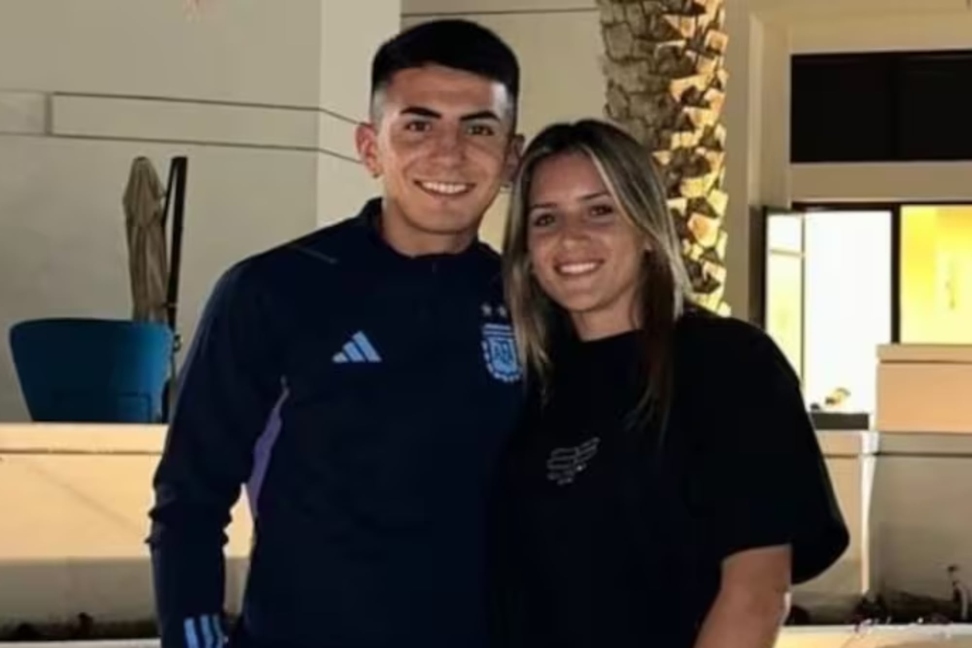 Después del Mundial, Thiago Almada se separó de Alanis Poza (Foto: Instagram)