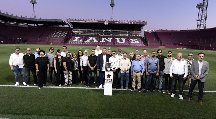 Lanús sumó una nueva estrella: cuál es la copa que oficializó la AFA