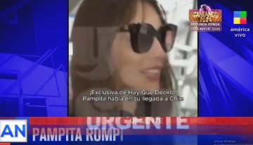 La reacción de Pampita cuando le preguntaron por una posible reconciliación con Benjamín Vicuña