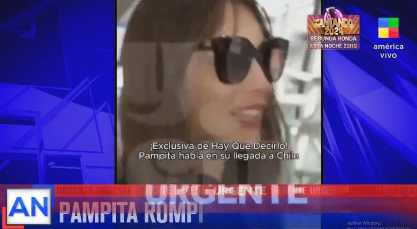 La reacción de Pampita cuando le preguntaron por una posible reconciliación con Benjamín Vicuña