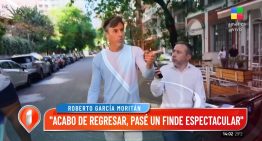 El susto de Roberto García Moritán en vivo mientras hablaba del nuevo novio de Pampita