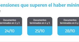 ANSES cuándo cobro: el cronograma de pagos de este viernes 25 de octubre