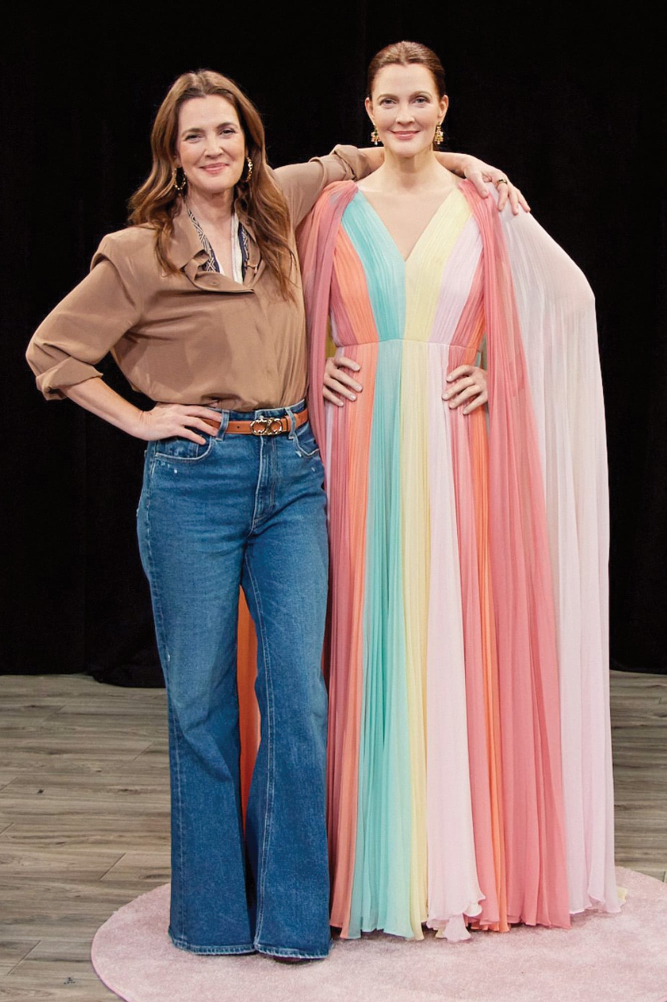 La semana pasada, en su programa, The Drew Barrymore Show, se reveló la imagen.