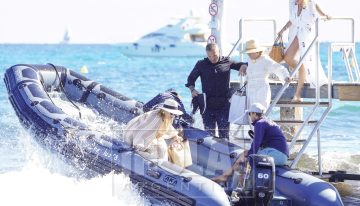 Fotos exclusivas: Reina Máxima pasó una tarde de chicas en el mar de Saint-Tropez