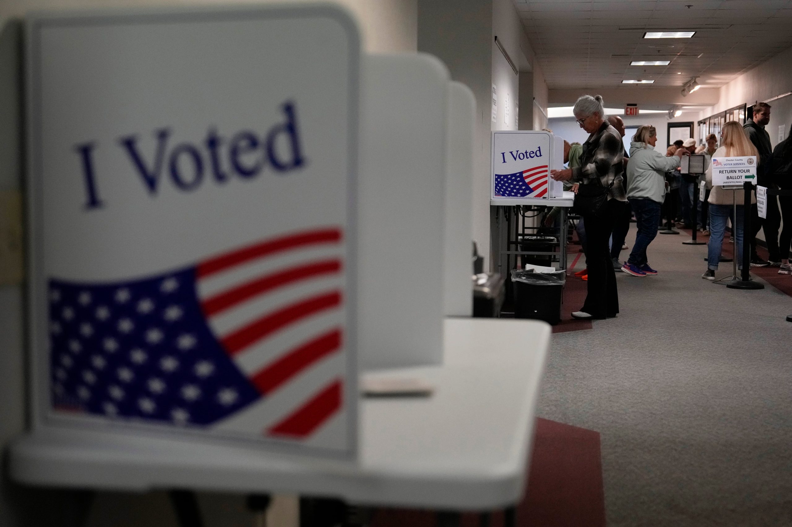 Organizaciones de vigilancia electoral, como el Centro Brennan, alertaron sobre el riesgo de este tipo de desinformación, que podría disuadir a votantes legítimos (AP Foto/Matt Slocum) - Archivo