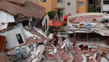 “Vivos, estamos vivos”: el matrimonio que se salvó del derrumbe en Villa Gesell porque a la noche él no quiso café