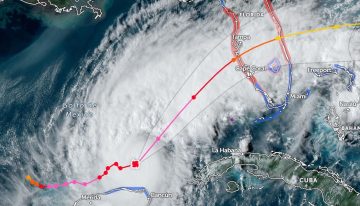 Trayectoria del huracán Milton hoy: en categoría 5 se acerca a Florida e impactará Tampa Bay en unas horas