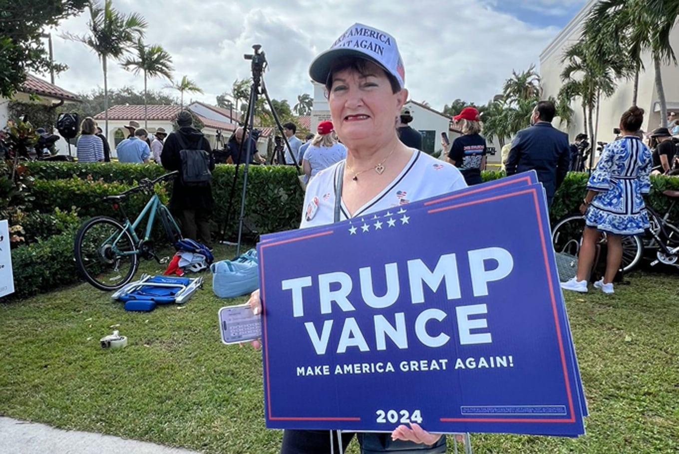 Xiomara Claudio, una cubana votante de Trump