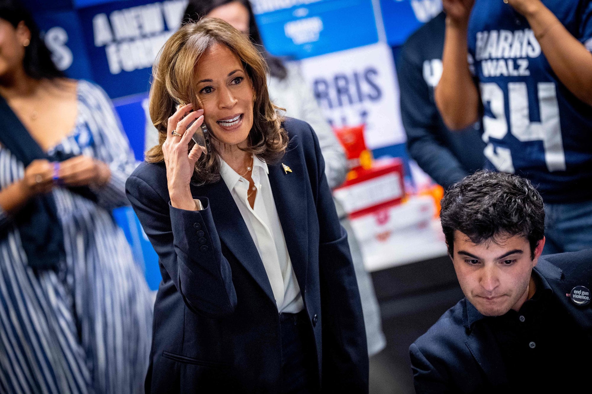 Kamala Harris se impone en Pensilvania