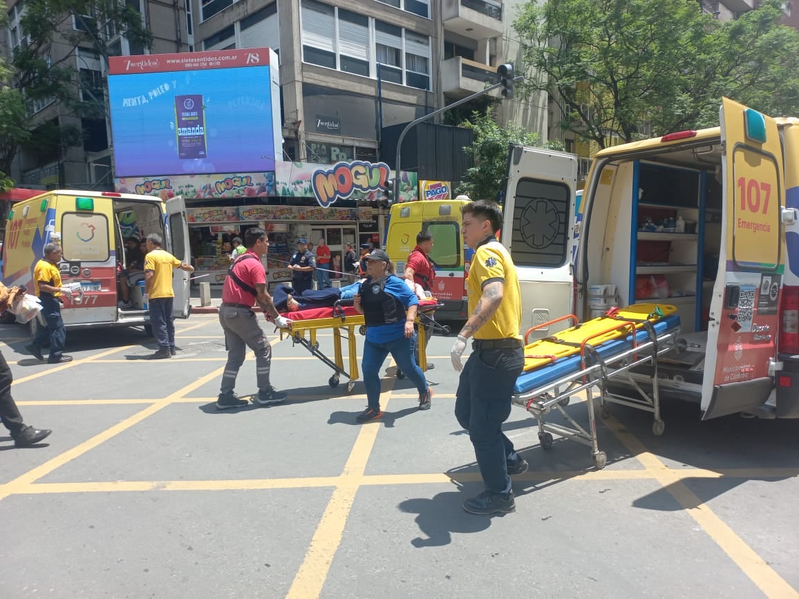 Violento choque con heridos en Córdoba