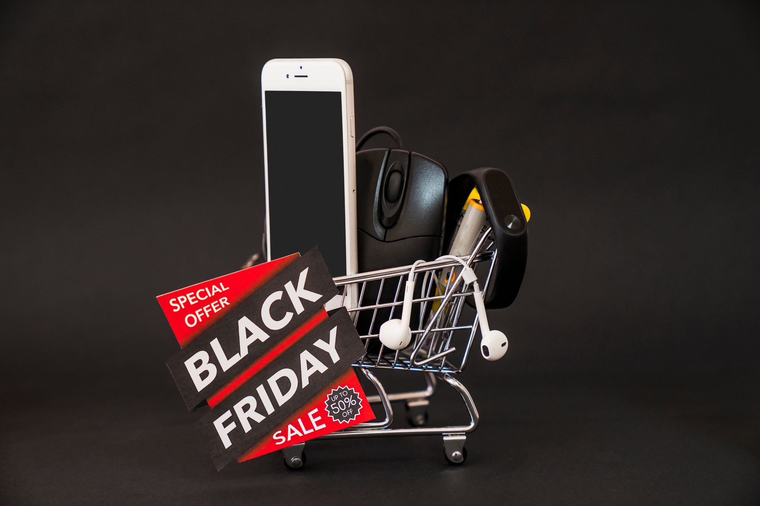 El Black Friday es un evento especial para comprar productos electrónicos con grandes descuentos