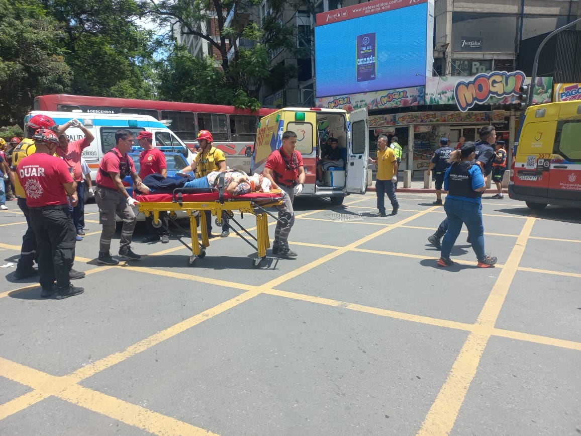 Violento choque con heridos en Córdoba