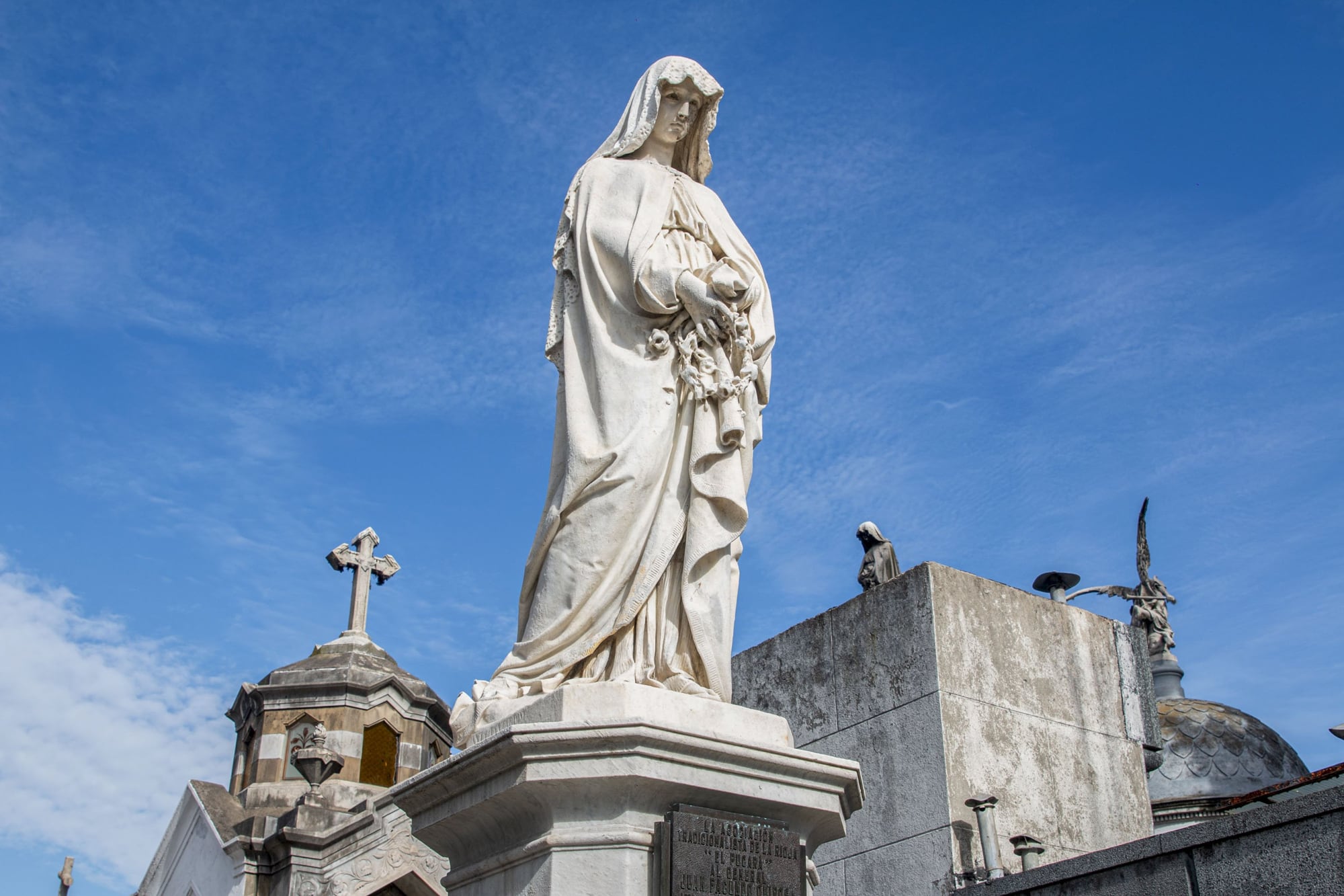 Mausoleo de Facundo Quiroga, Bóveda Salvador María del Carril y Tiburcia Dominguez de Carril  en el Cementerio de Recoleta.