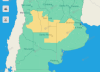 Hay alerta amarilla en Buenos Aires y nueve provincias por tormentas y ráfagas de viento: las zonas afectadas