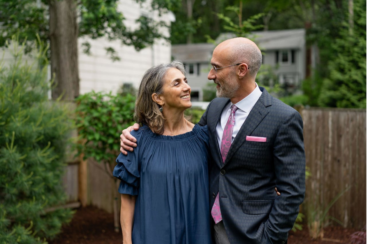 Arthur Brooks junto a su esposa Ester Munt-Brooks