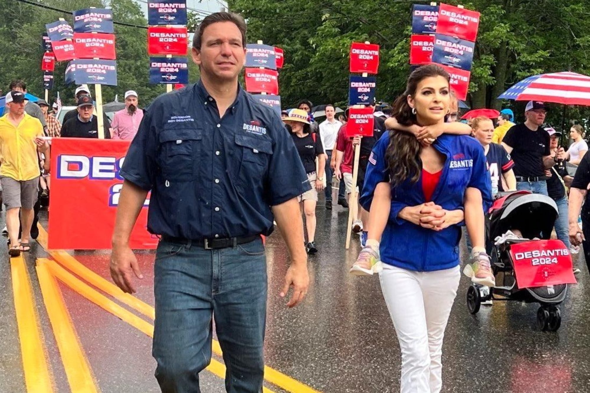 Casey DeSantis está casada con el gobernador de Florida desde el 2009