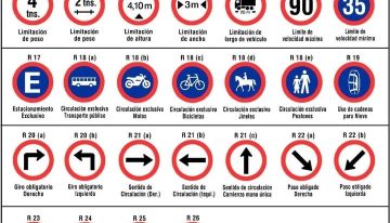 Qué significa esta señal de tránsito con un motociclista sobre un fondo azul