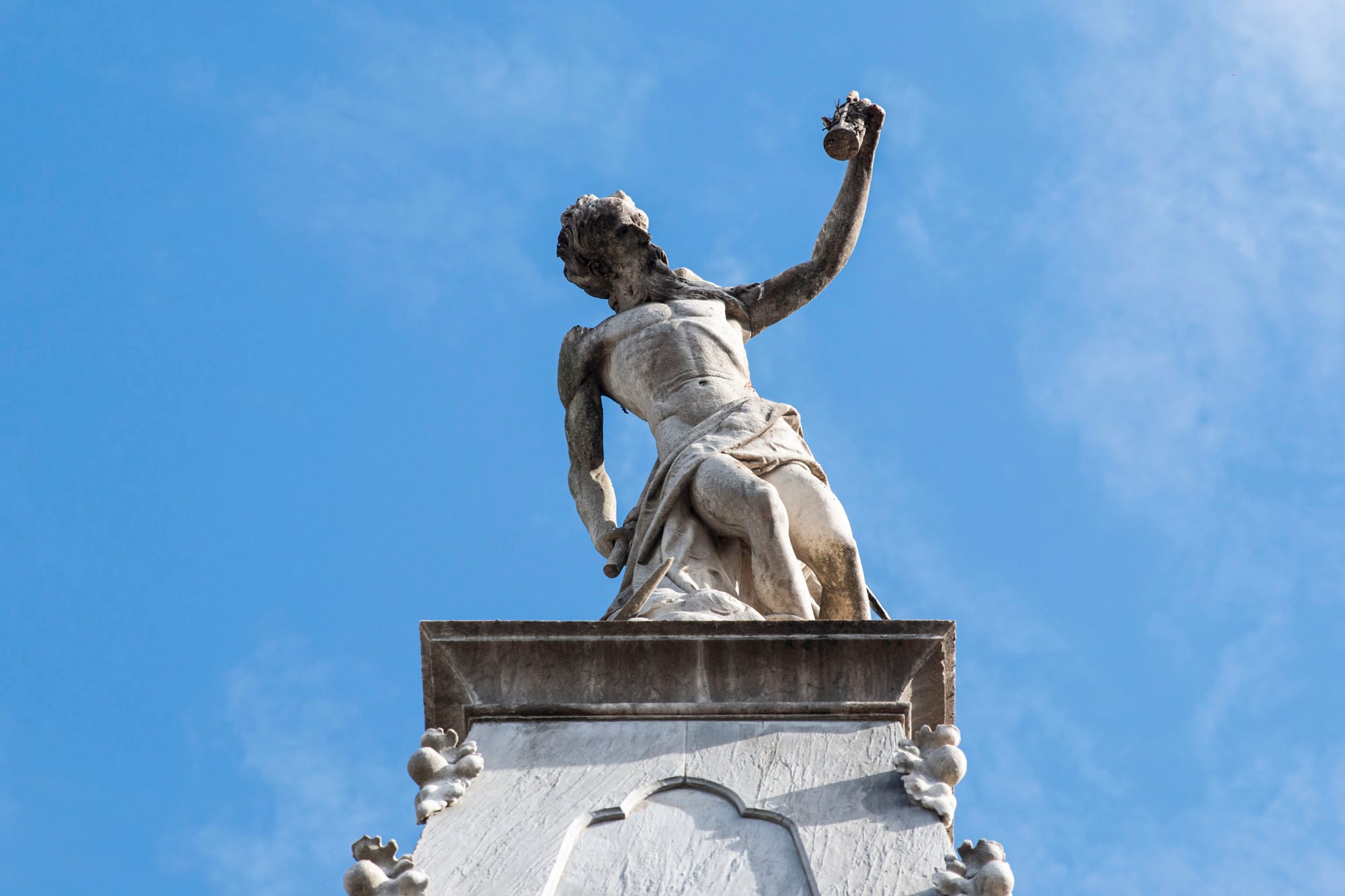 Mausoleo de Salvador María Del Carril y de su esposa en el Cementerio de Recoleta. Buenos Aires, 27/07/23.