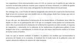 Javier Milei, en vivo: las últimas noticias de la participación en el G20 de Brasil