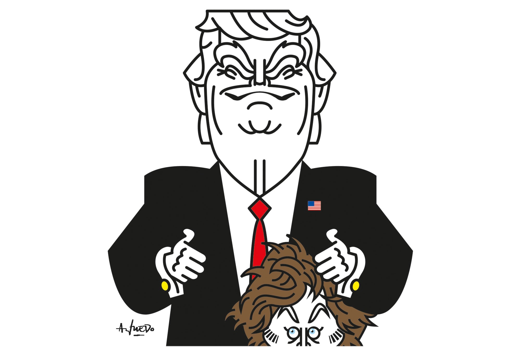 Donald Trump y Javier Milei