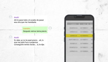 Potenciar Trabajo: un chat muestra cómo se eligió la empresa que el Polo Obrero usó para las facturas truchas