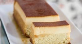 Cómo hacer bizcoflán, un postre que combina la suavidad de un bizcochuelo y la cremosidad de un flan