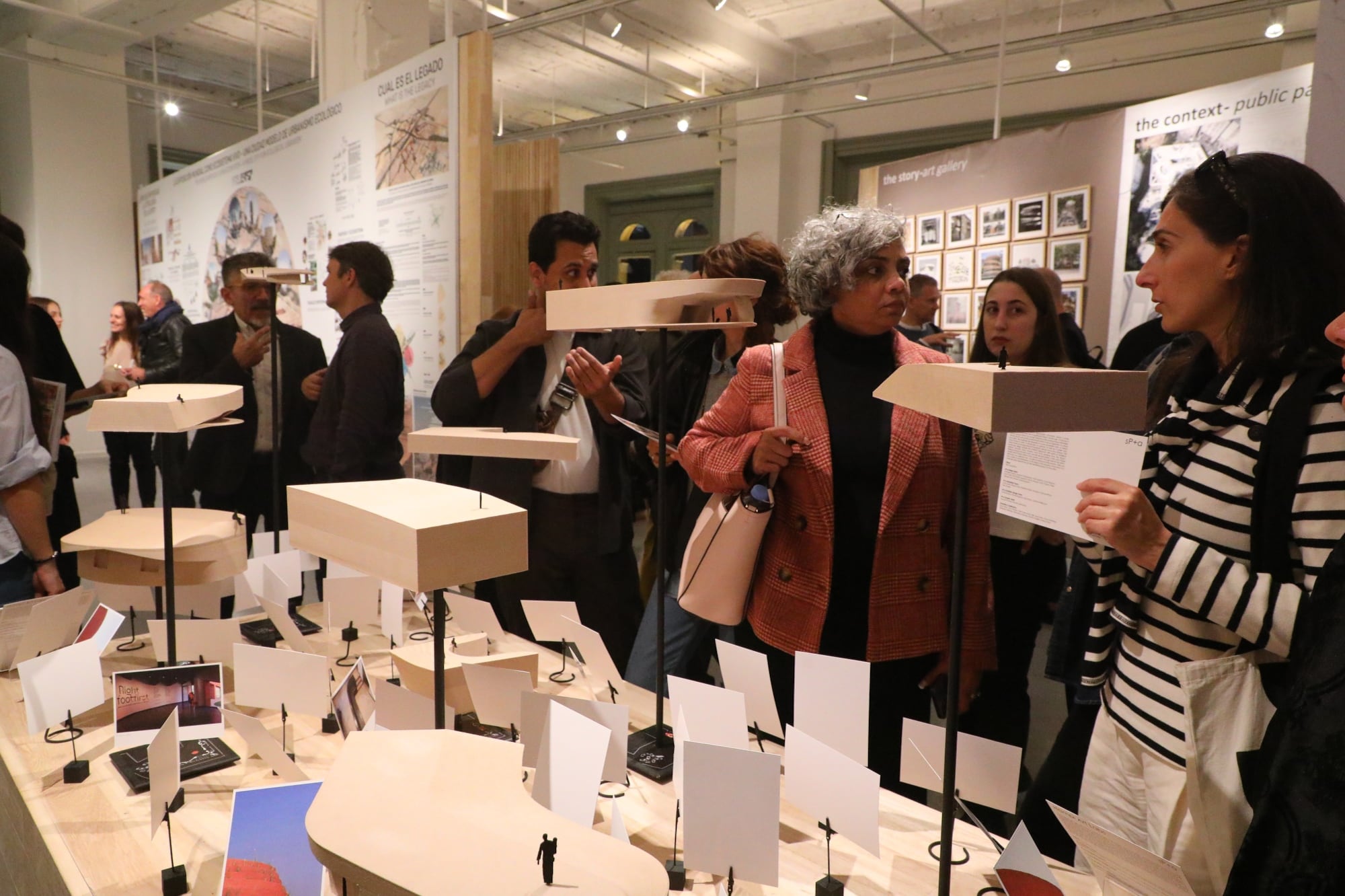 Una de las sedes de la Bienal de Arquitectura fue el CCB