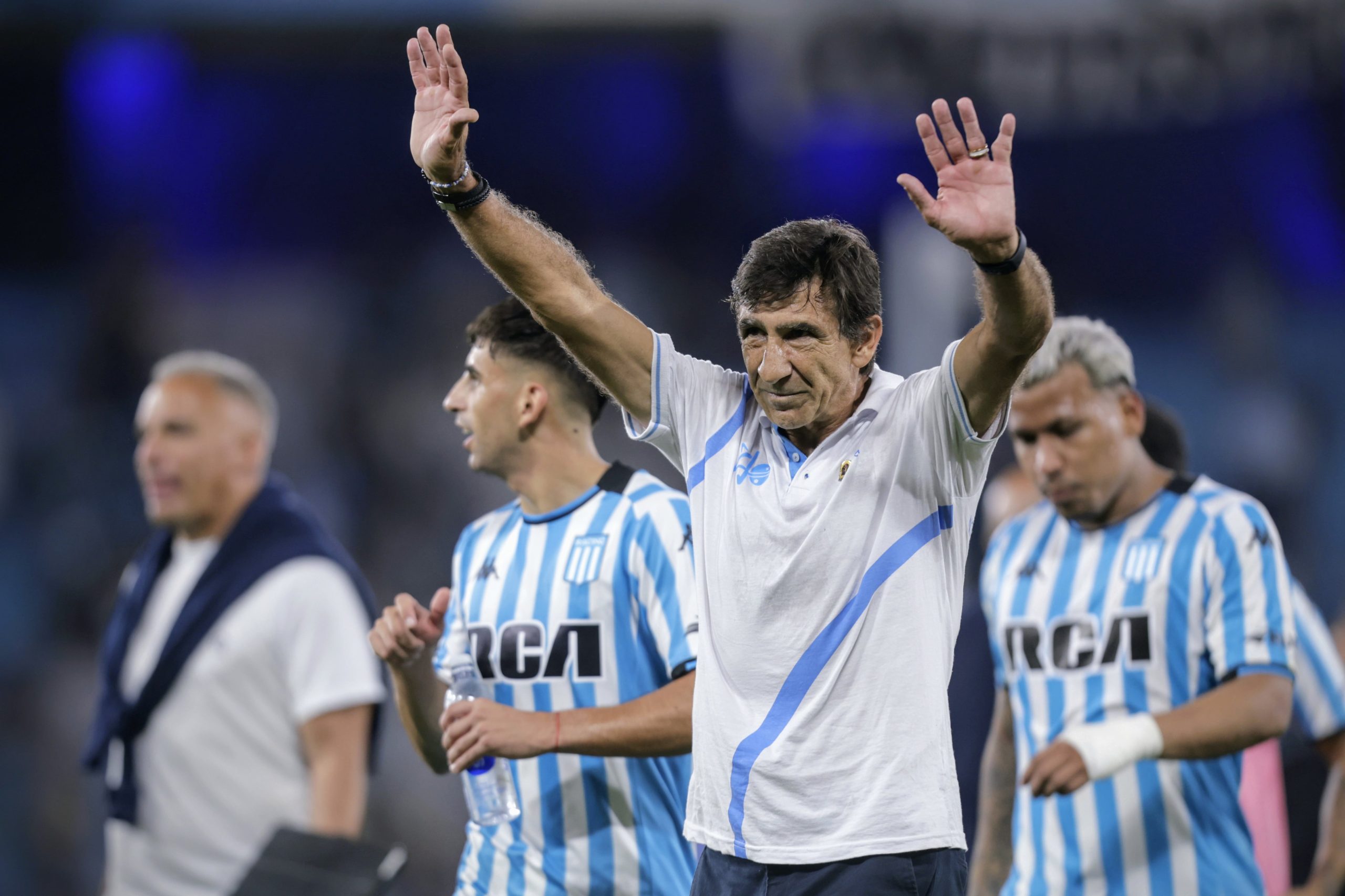 Gustavo Costas renovó contrato con Racing. (Foto: Fotobaires)