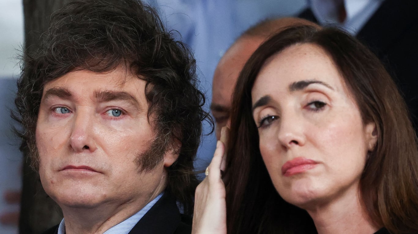 Javier Milei y Victoria Villarruel. (Foto: Reuters)