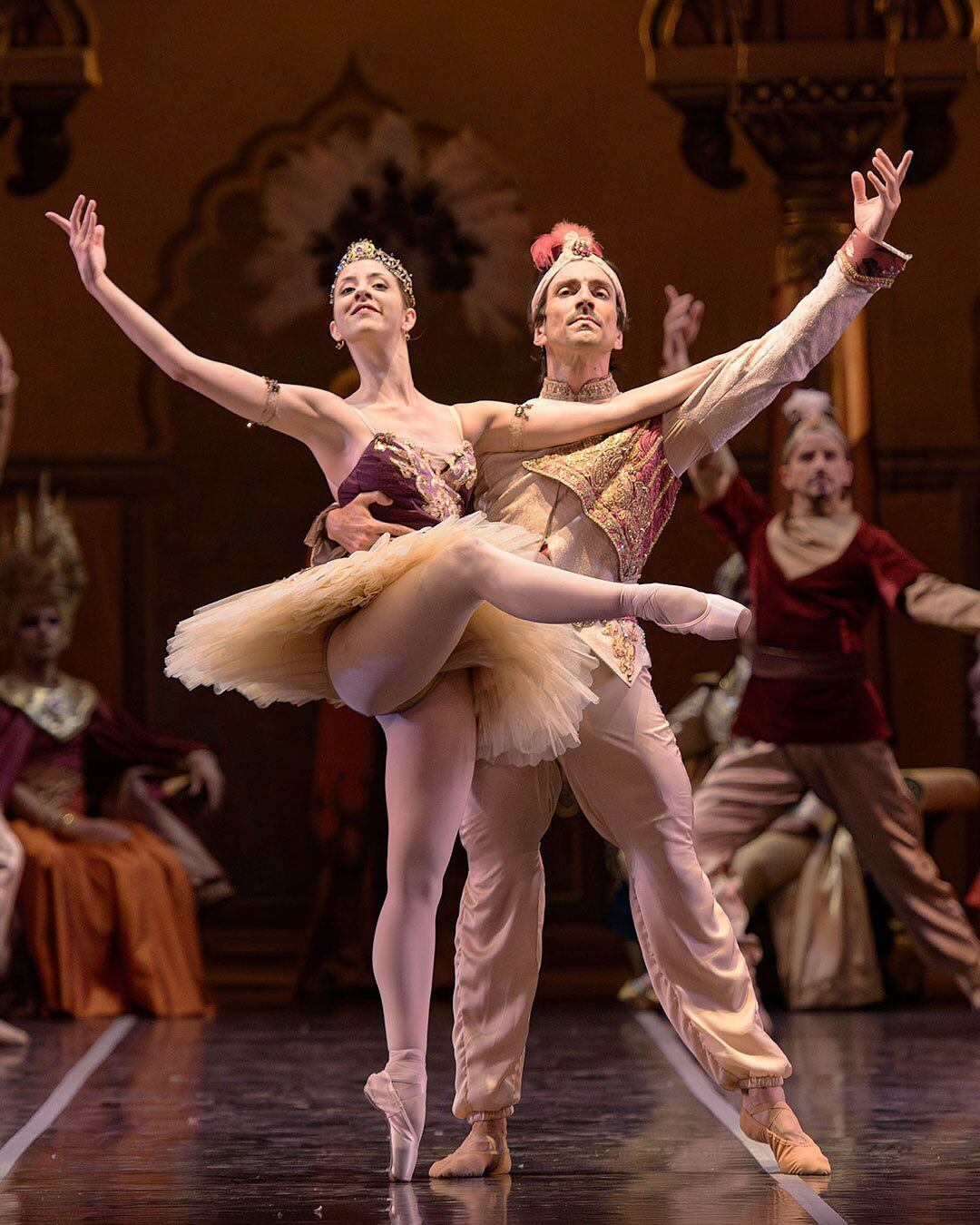 La Bayadera se opresenta en el Teatro Colón. (Foto: Instagram/ teatrocolon)