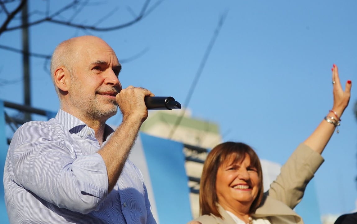 Larreta y Bullrich, a fines del año pasado, cuando la campaña electoral los terminó uniendo