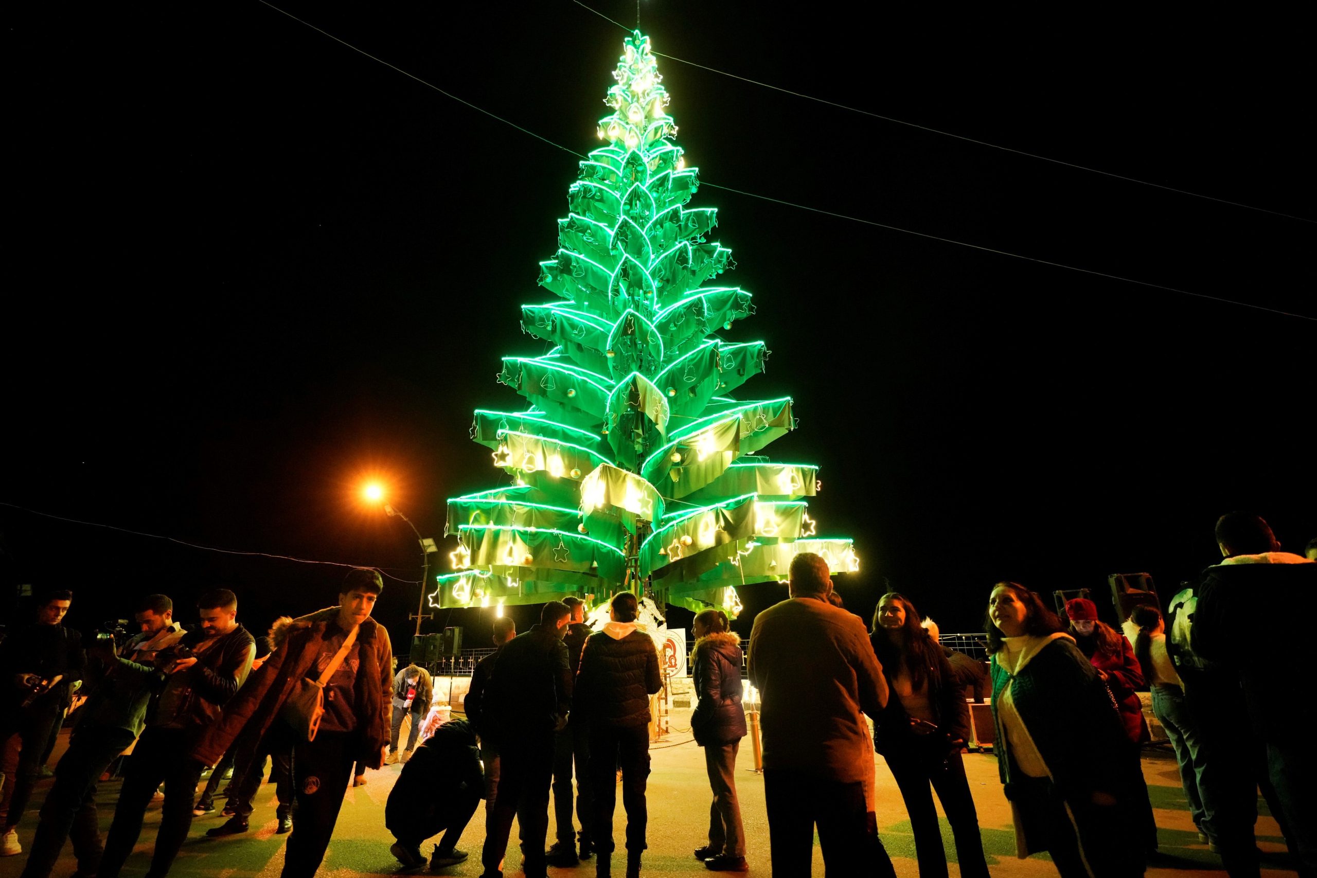 Así celebraron la Navidad en Siria. (Foto: AP/Hussein Malla)