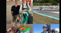 Franco Colapinto volvió a manejar un karting, firmó autógrafos y emocionó a todos con un especial gesto