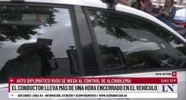 Tensión diplomática por la negativa de dos rusos a realizarse un control de alcoholemia