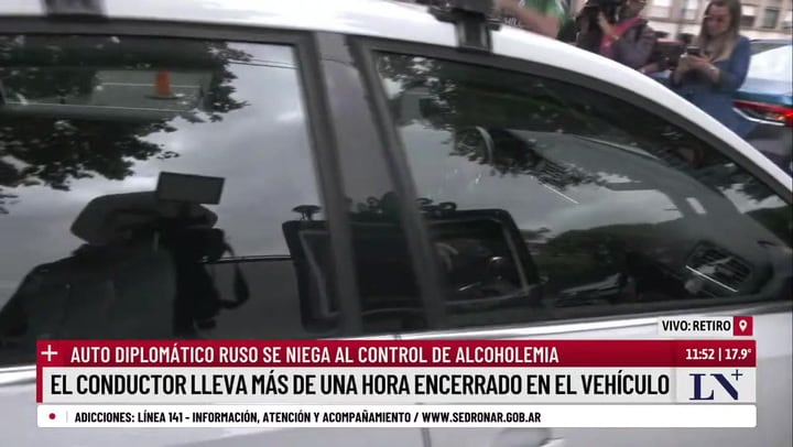 Tensión diplomática por la negativa de dos rusos a realizarse un control de alcoholemia