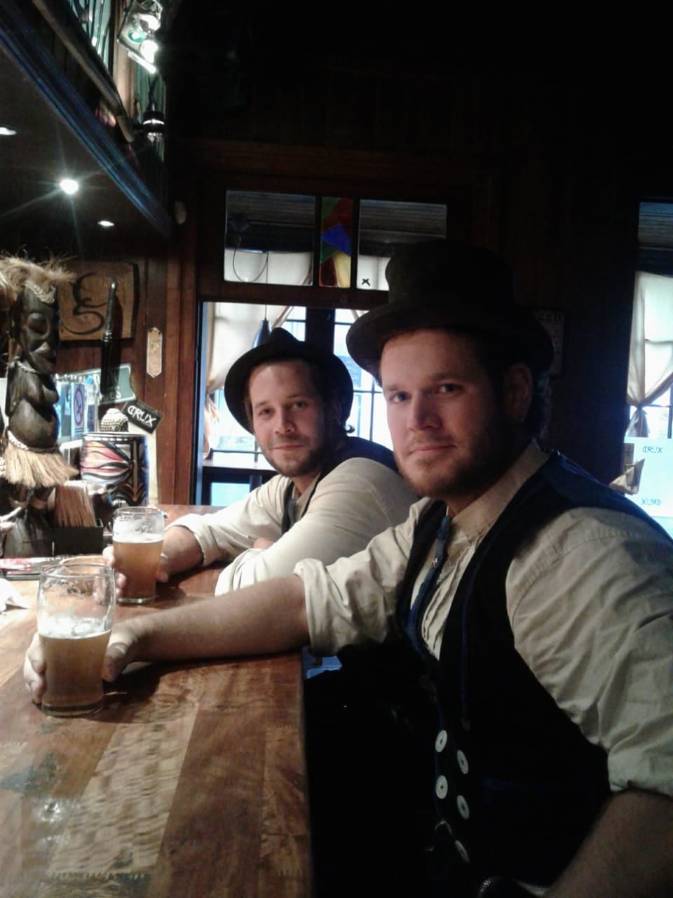 Un Oktoberfest en el bar que funciona actualmente en la esquina.