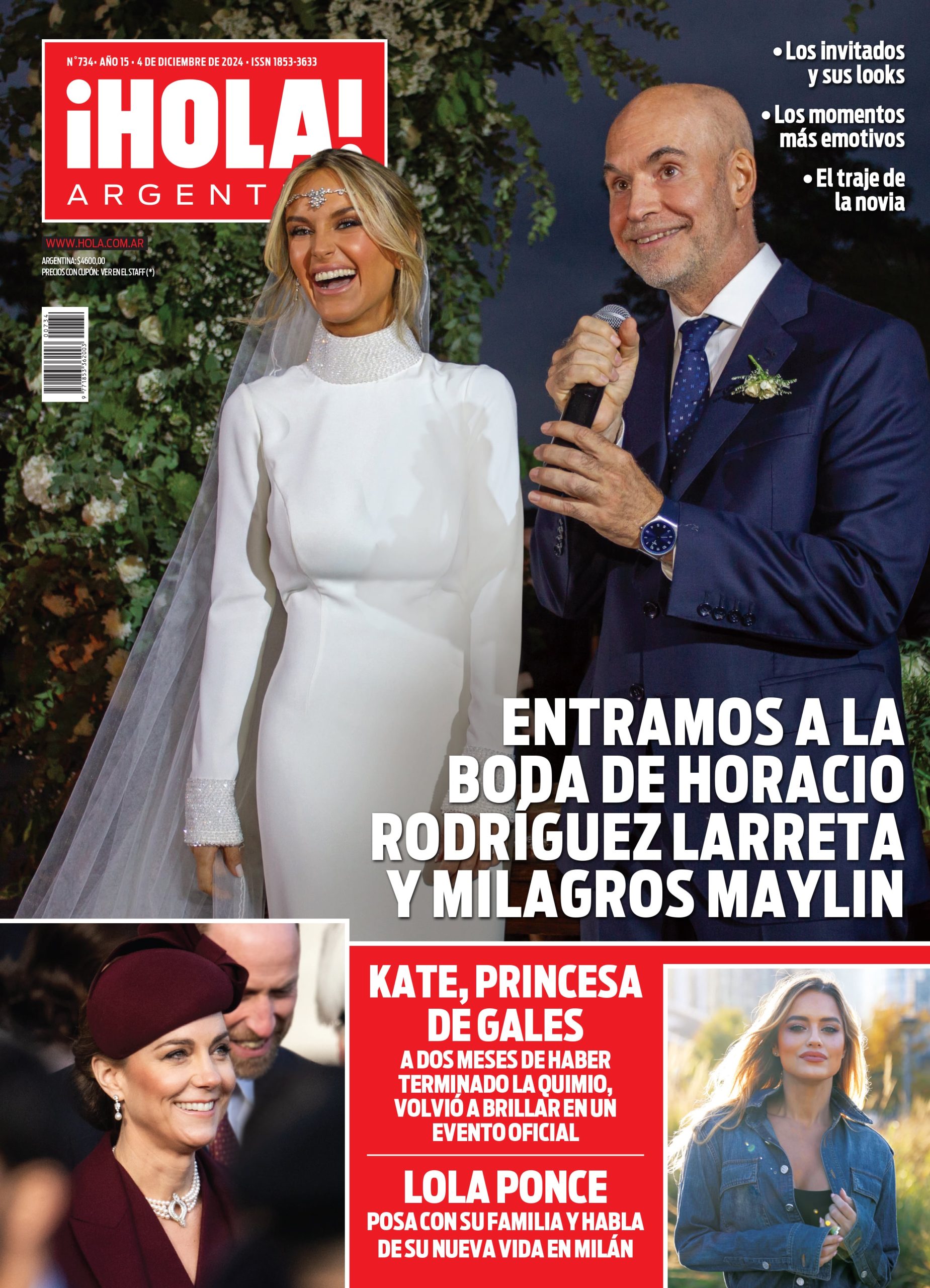 La tapa de revista ¡Hola! de esta semana