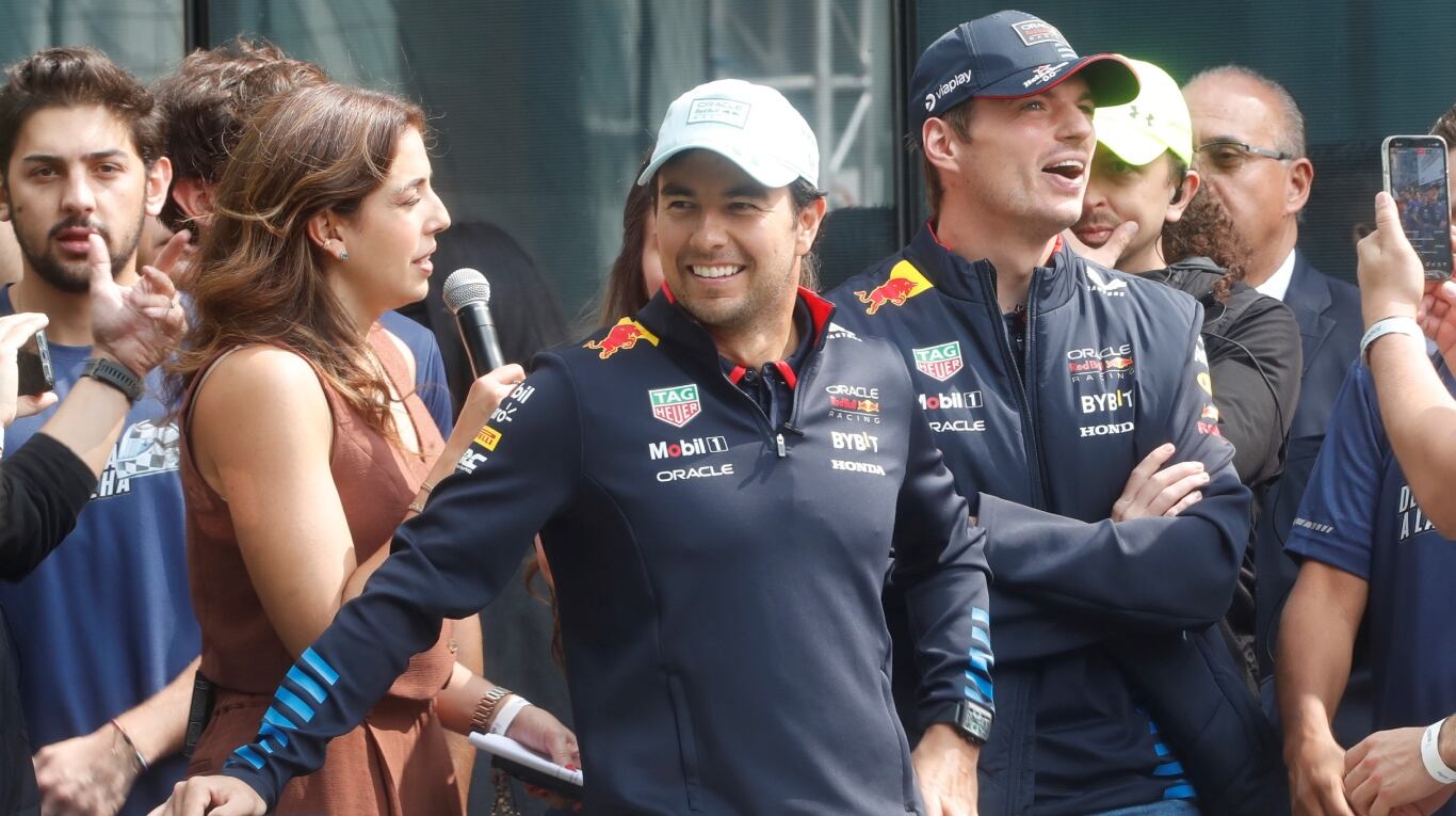 Checo Pérez siempre elogió a Franco Colapinto y forjaron una gran relación. (Foto: EFE)