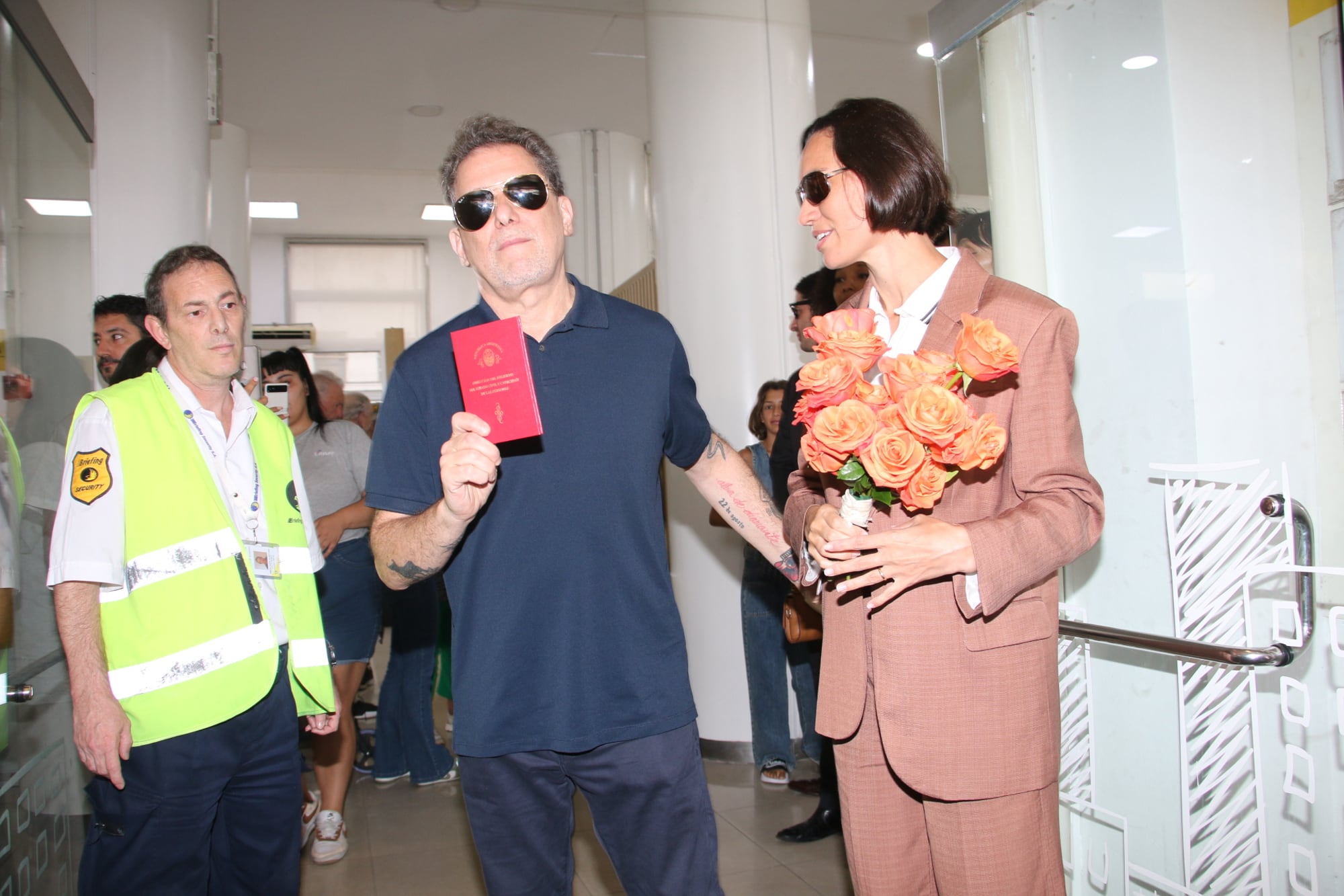 Casamiento Andrés Calamaro y Natalí Franco.